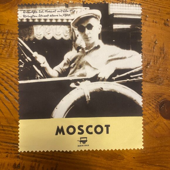 MOSCOT Originals Authentic Slim Hard Case with Original Cloth - Picture 6 of 6